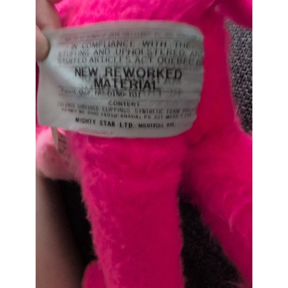 VTG 1964 Pink Panther Stuffed Animal Mighty Star Limited